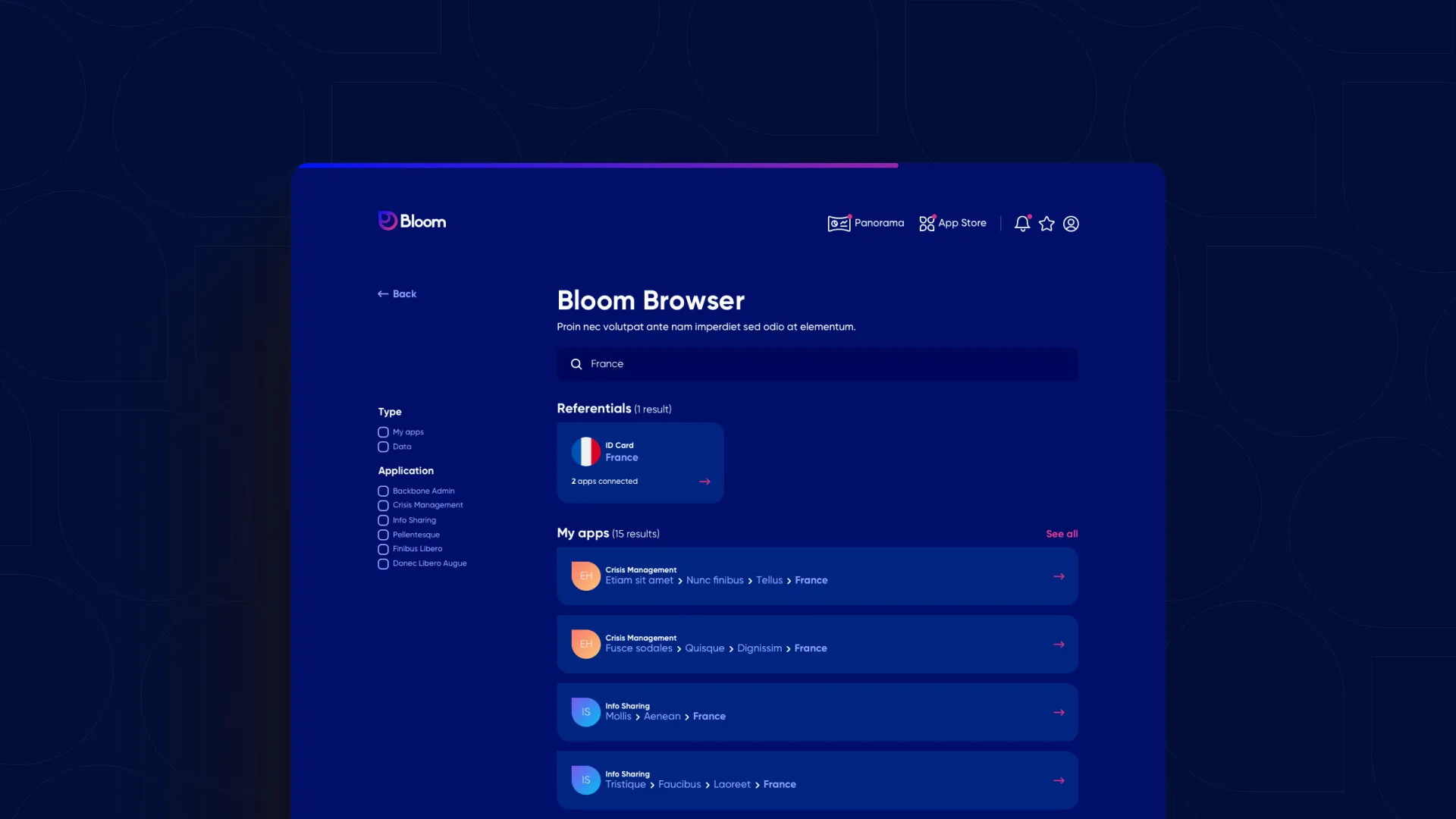 Bloom OS Concept - browser