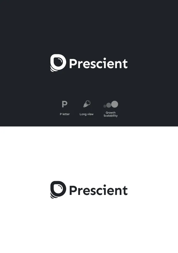 Prescient logo - third proposal